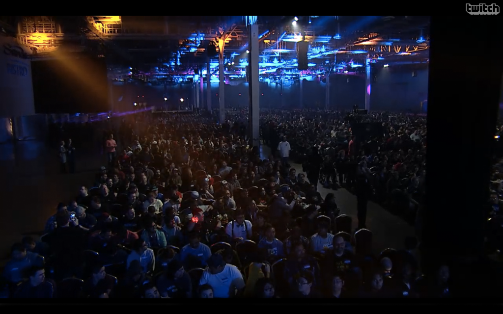 El auditorio estaba colmado de personas ansiosas de que inicie Playstation Experience 2014