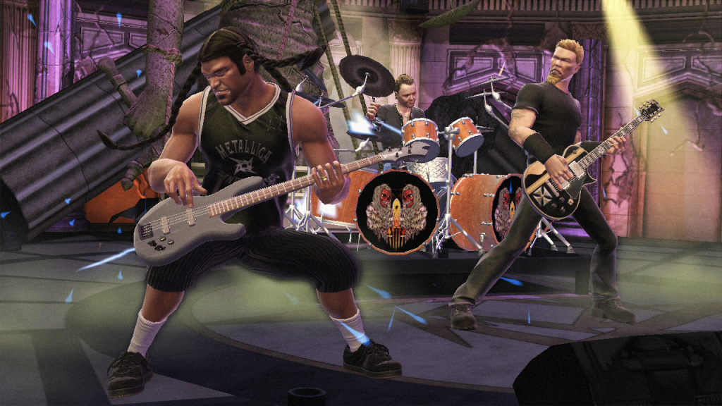 Guitar Hero ha tenido muchas bandas con sus propias versiones del juego, entre ellas: Metallica, Van Halen y Aerosmith