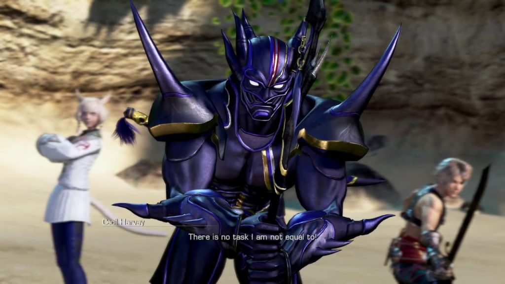 Cecil Harvey, Final Fantasy IV, en su forma de Caballero Oscuro